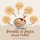 Homemade Bajra Millet Laddus with Jaggery, Cow Ghee, Dry Fruits & Seeds-2