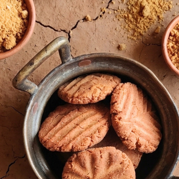 Homemade Bihari Thekua Online - Jaggery, Wheat & Desi Cow Ghee