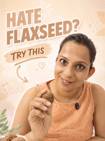 homemade flaxseed laddu with jaggery - humble flavors