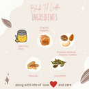 Homemade Black Til Peanut Laddus (Pure Ghee, Organic Jaggery, & Dry Fruits)-3