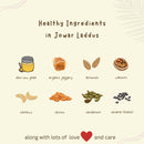 Homemade Jowar Millet Laddus with Jaggery, Desi Cow Ghee, Dry Fruits & Seeds-3